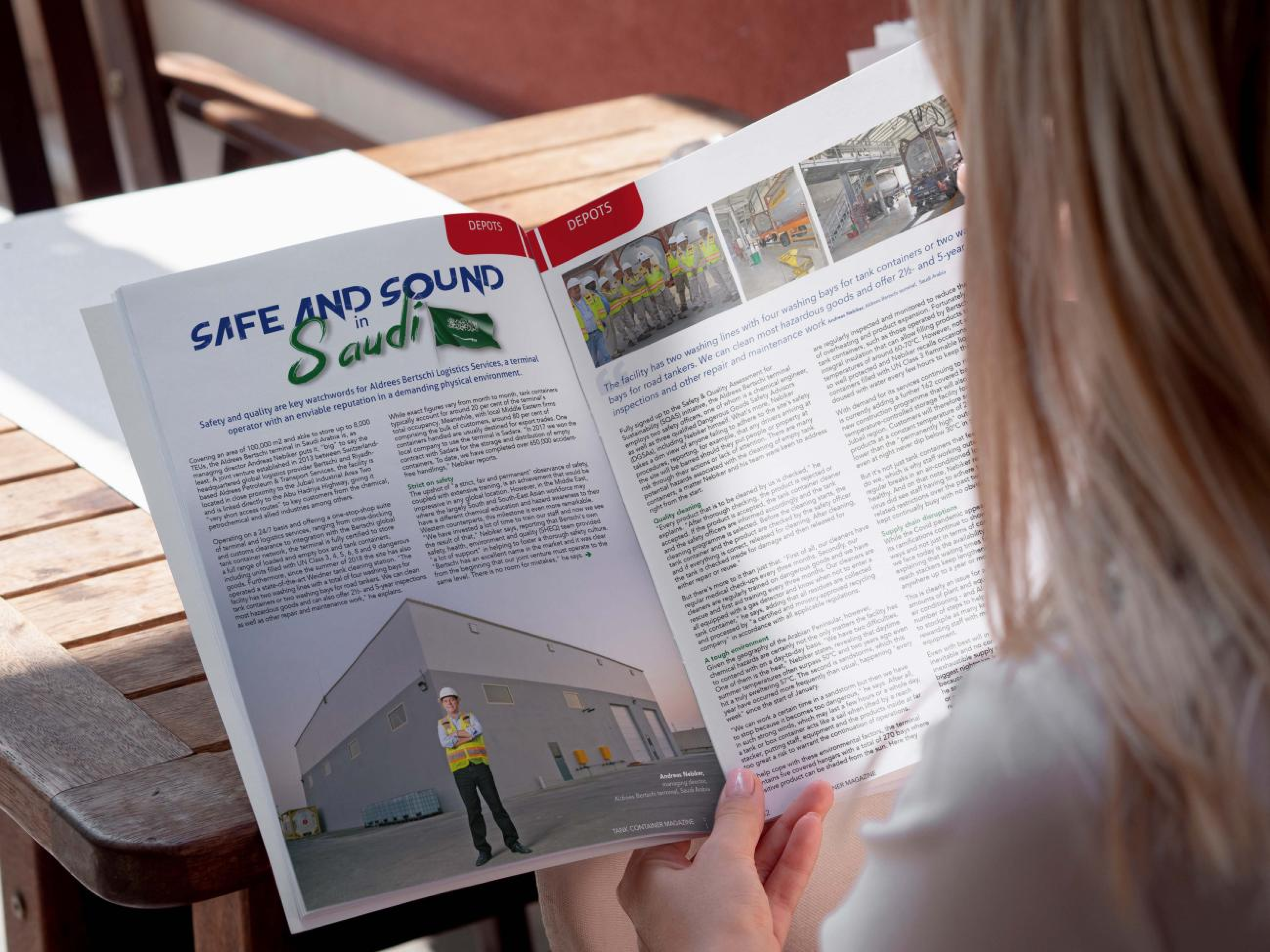 Tankcontainer Magazine: Aldrees Bertschi Jubail in the Spotlight!