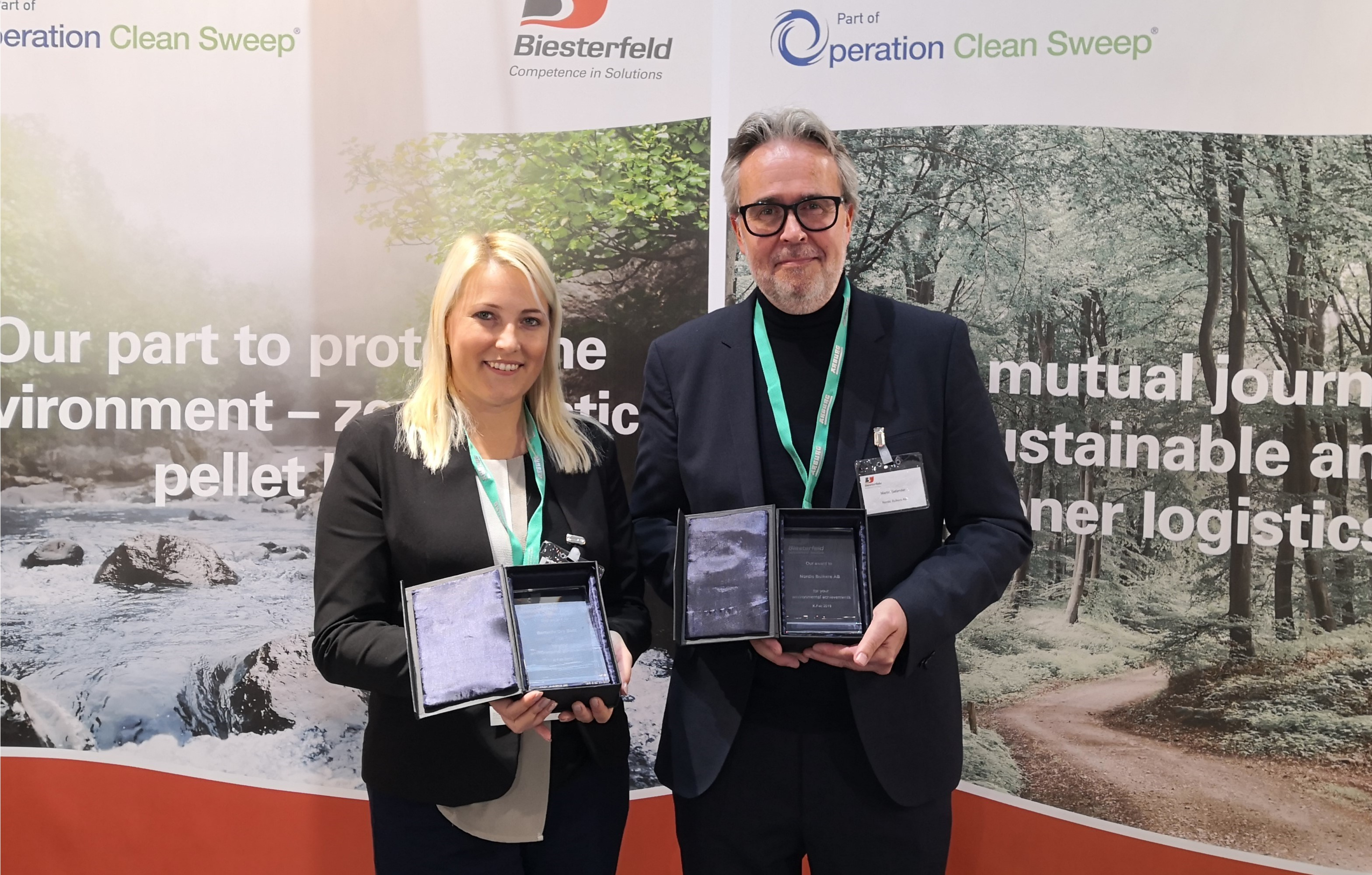 Operation Clean Sweep® (OCS) Award from Biesterfeld