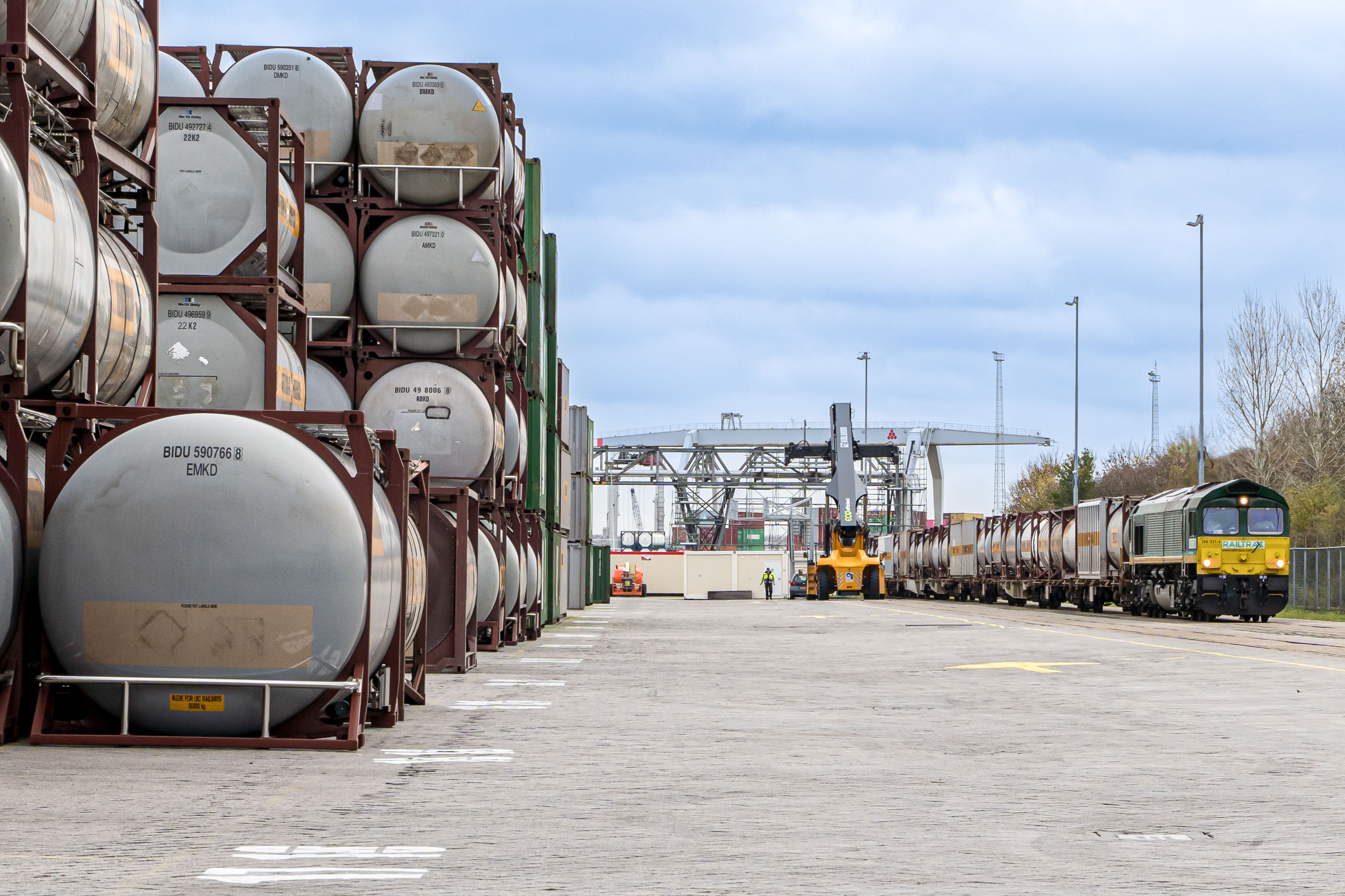 Storage facilities at ValuePark Terneuzen