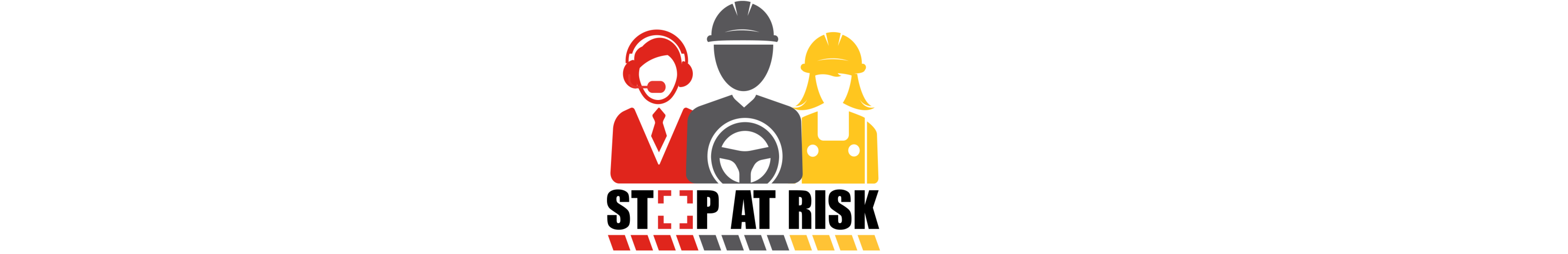 Single Stop at risk logo white background