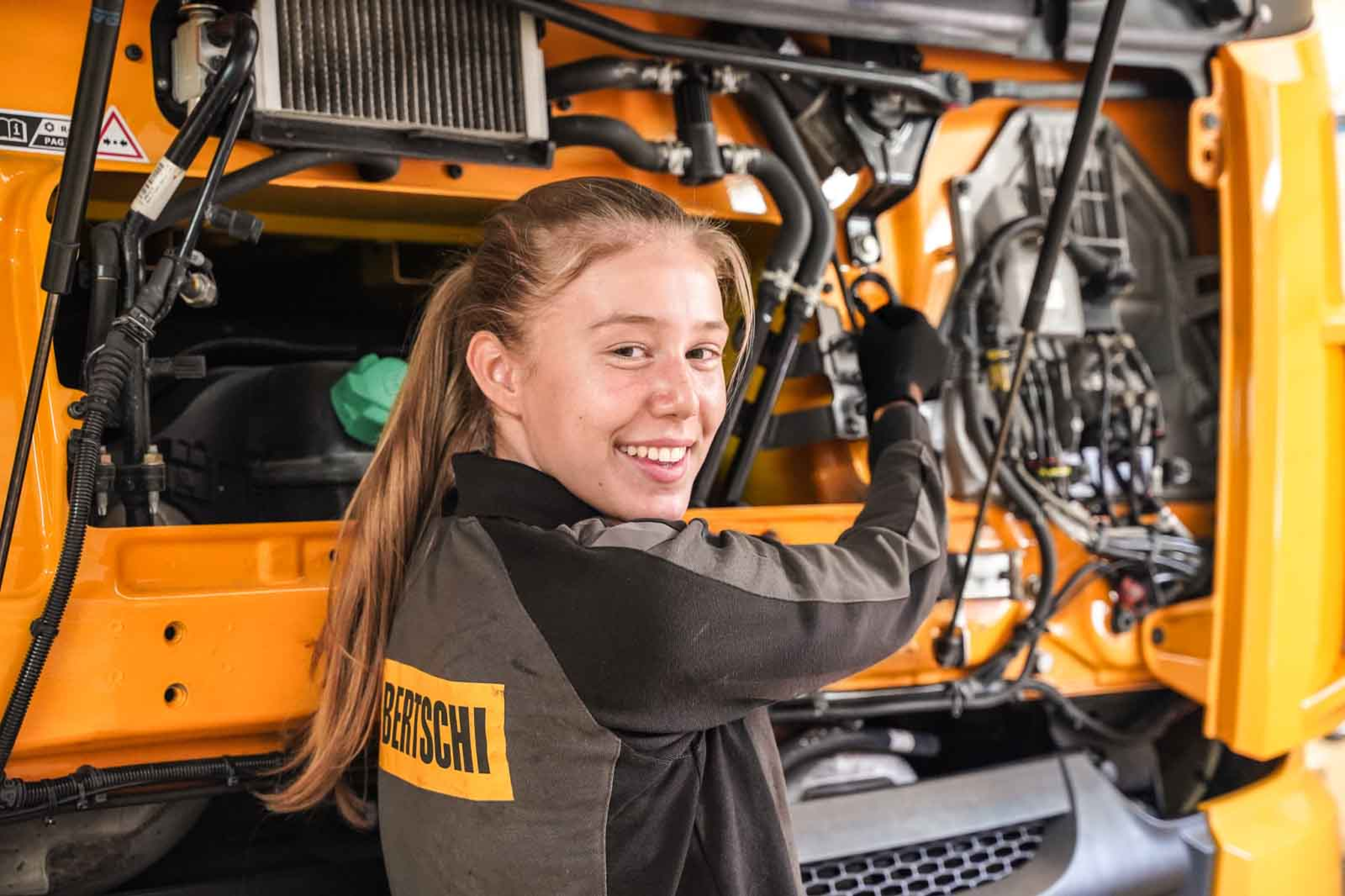 Sunny in the Workshop Long Sleeves