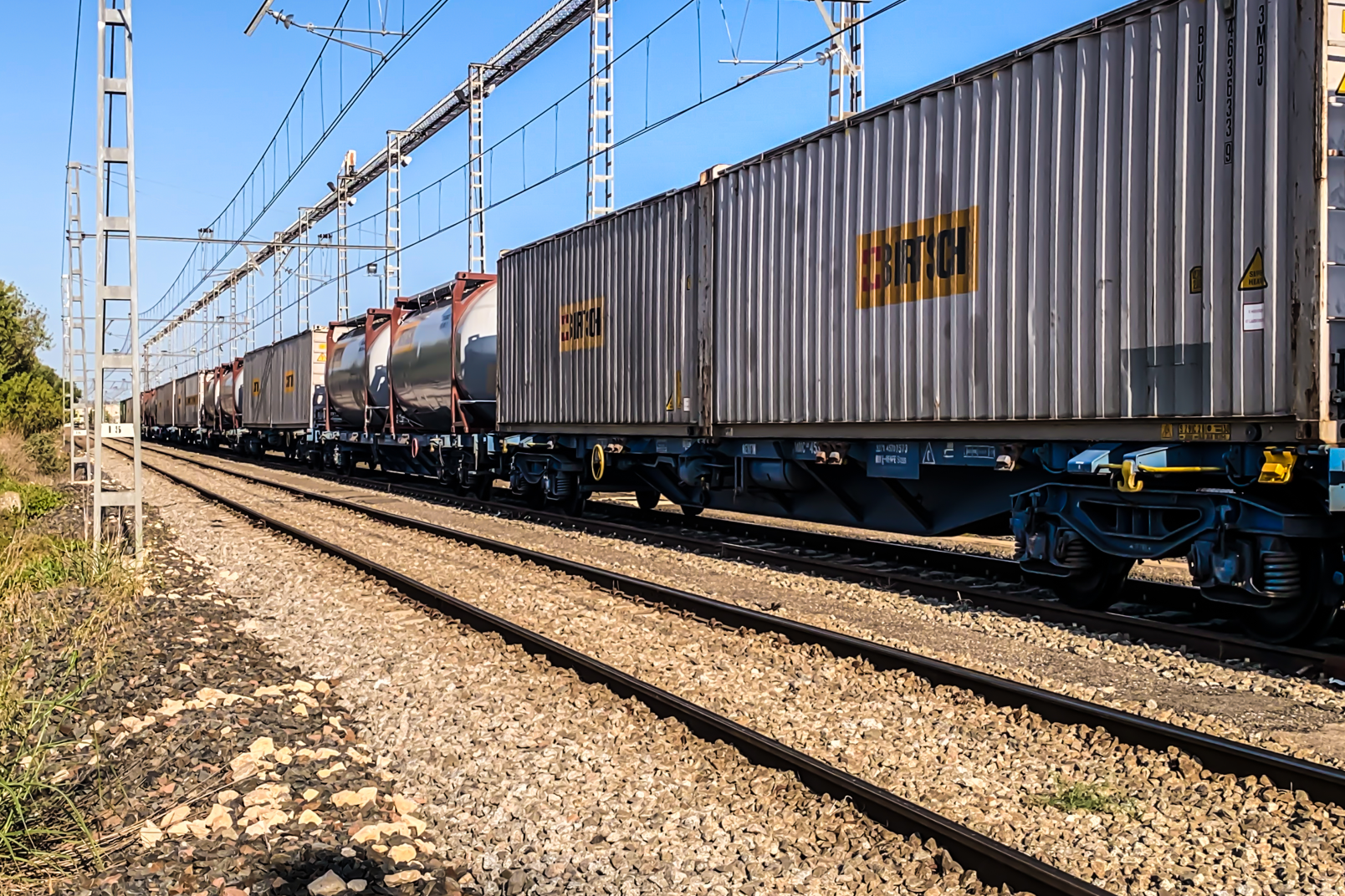 Dry Bulk Container Train Tarragona 
