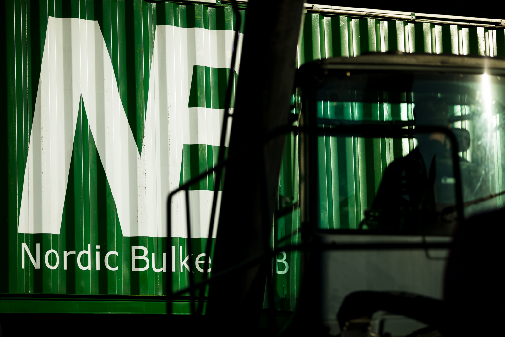 Nordic Bulkers Logo on Container