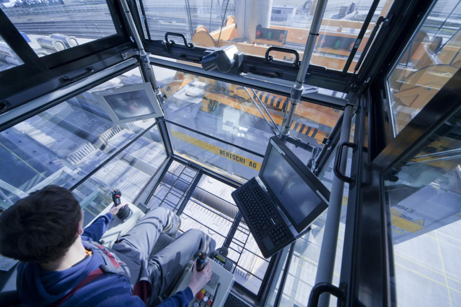 View from the Gantry crane