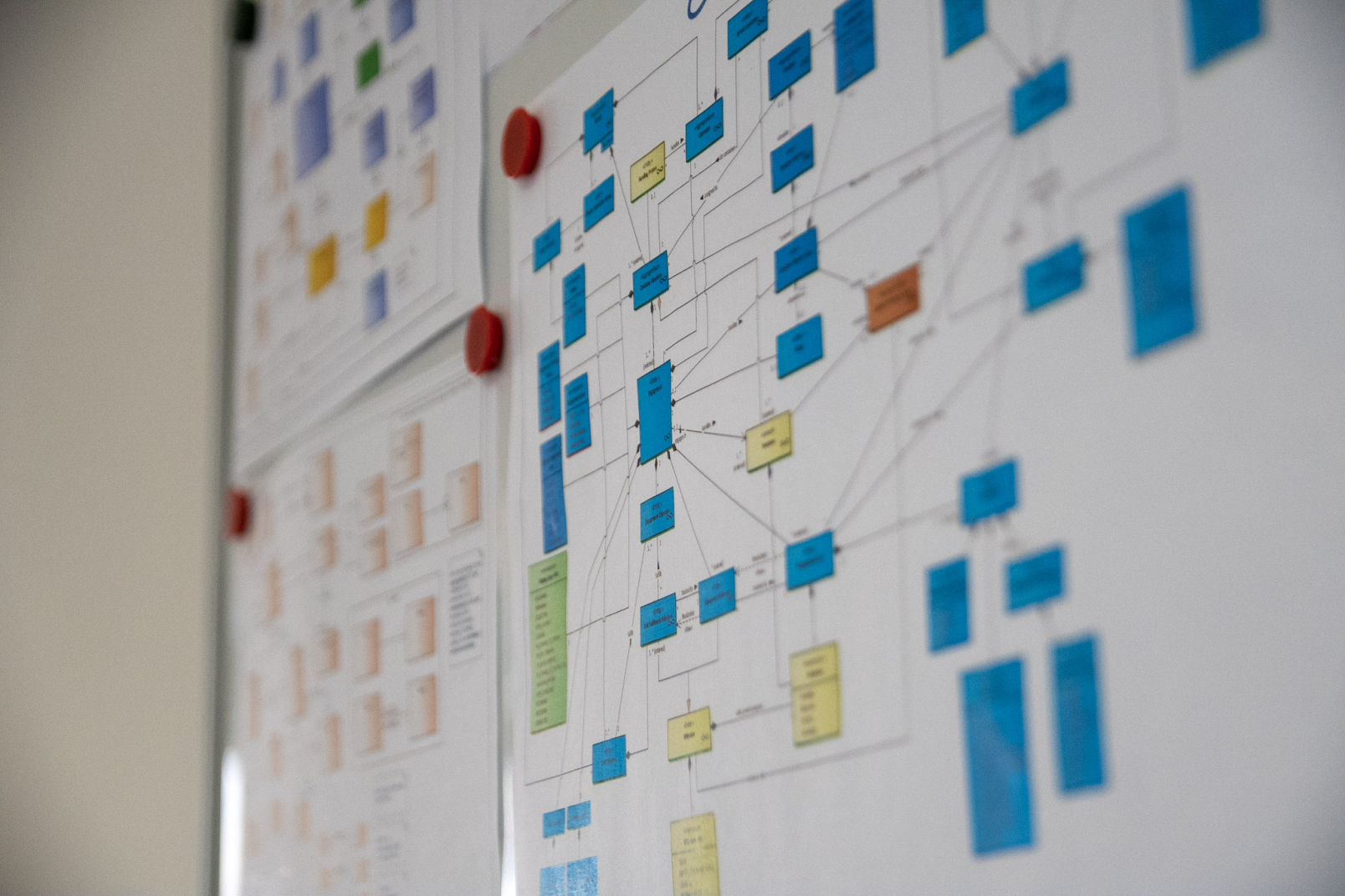 the old dominoes on the wall