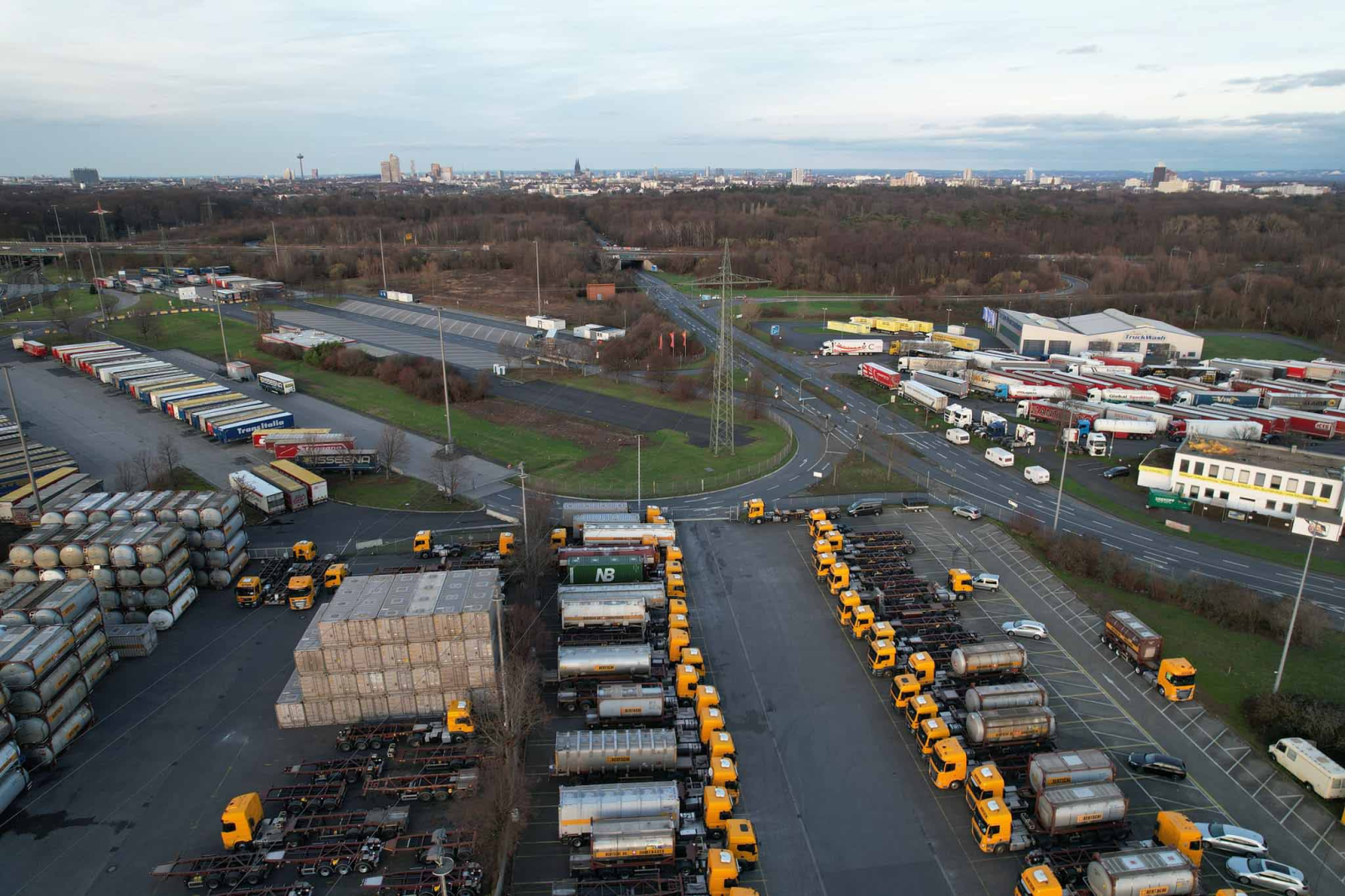 picture from the terminal from the sky