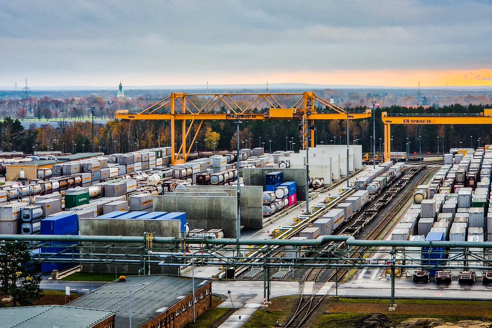 Terminal from the sky