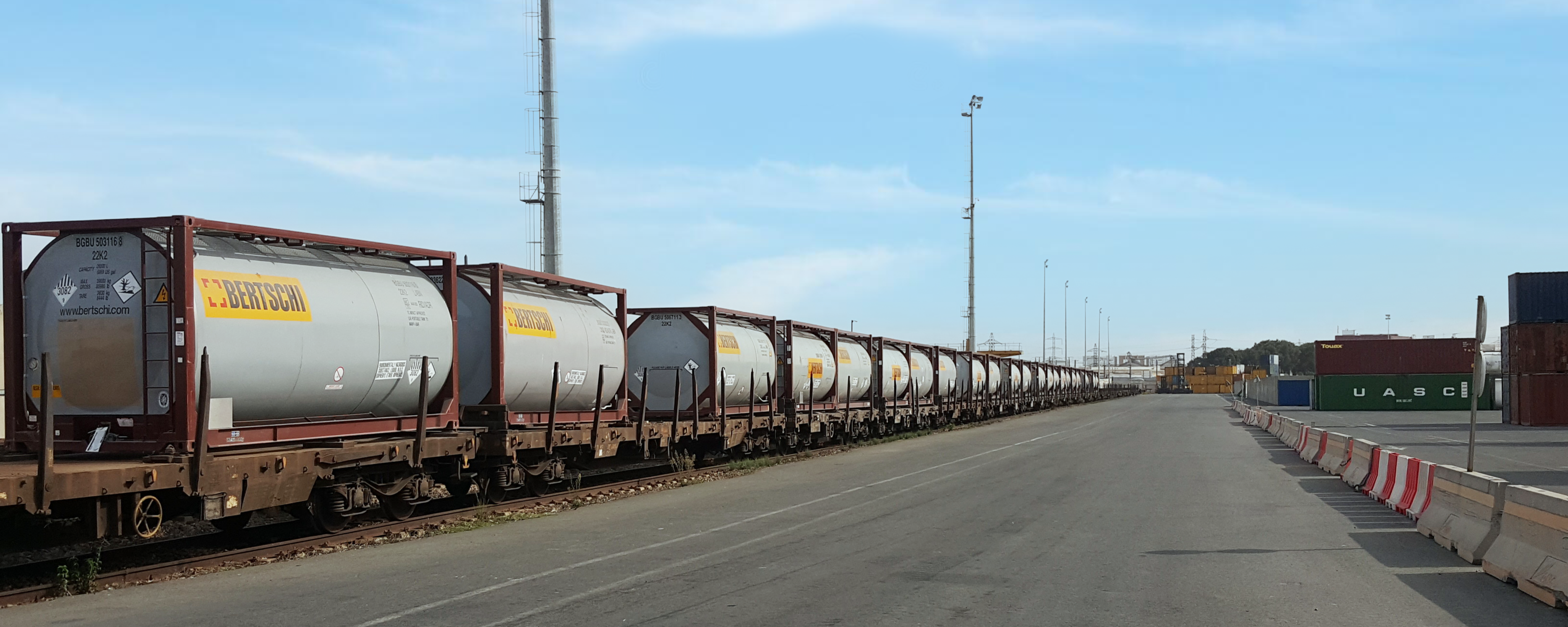 Multimodal Routing Between Europe and Asia