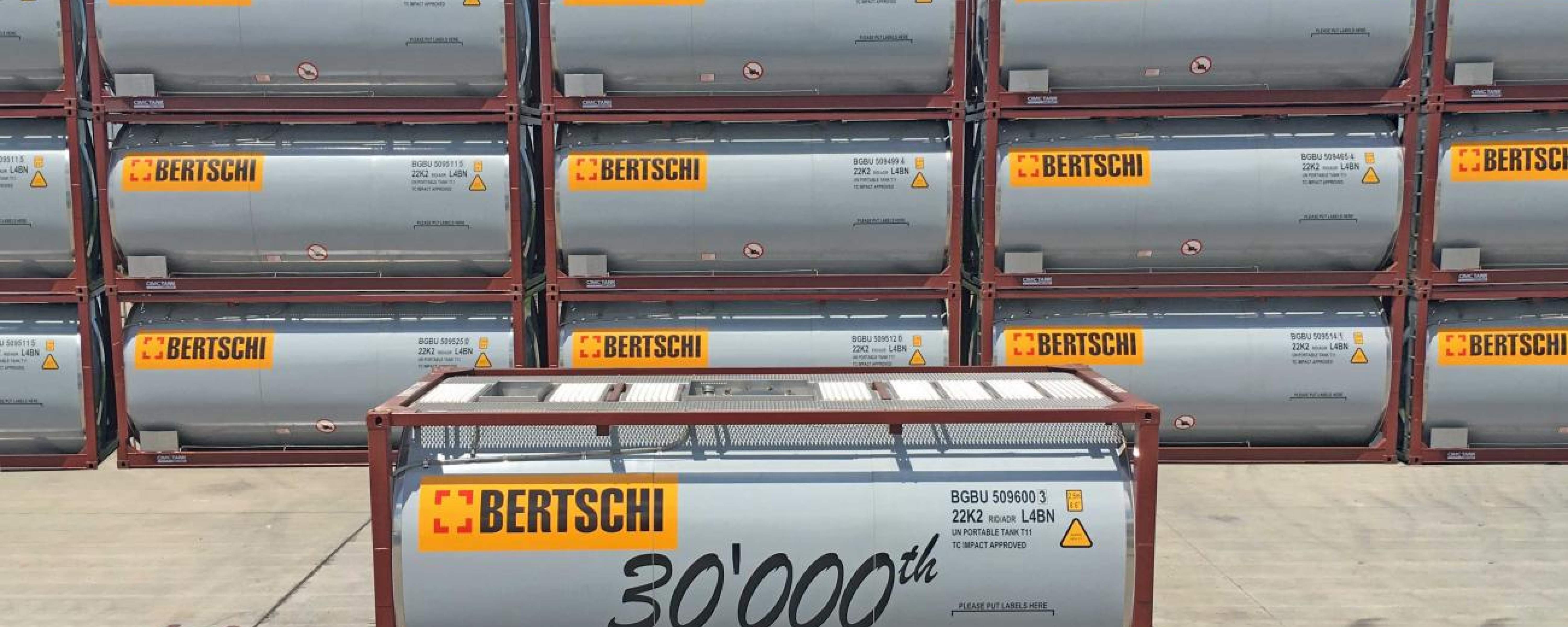 30000th Bertschi Container